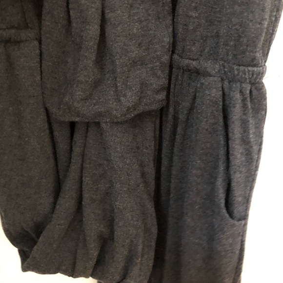 Spiritual gangster gray soft jersey jumpsuit - L - Picture 5 of 6